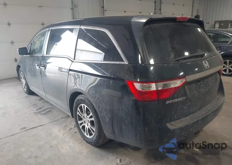 2012 Honda Odyssey Ex-L z USA, uszkodzony, nr VIN 5FNRL5H67CB104205